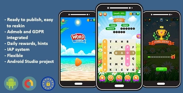 Android Modern Word Search